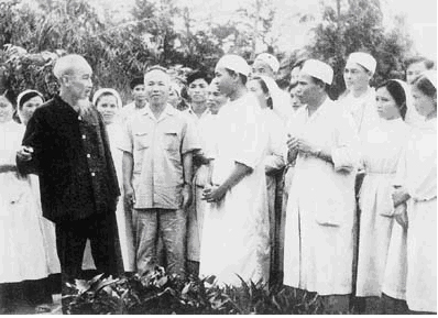 People in a meeting room having a discussion
